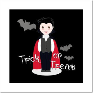 Trick or Treat VAMPIRE Posters and Art